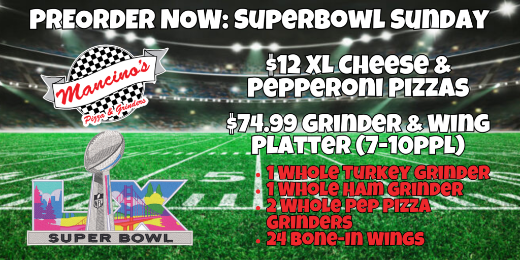 preorder now - superbowl sunday